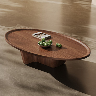 Vintage black walnut end table