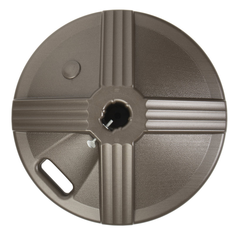 US Weight Fillable Umbrella Base, Bronze