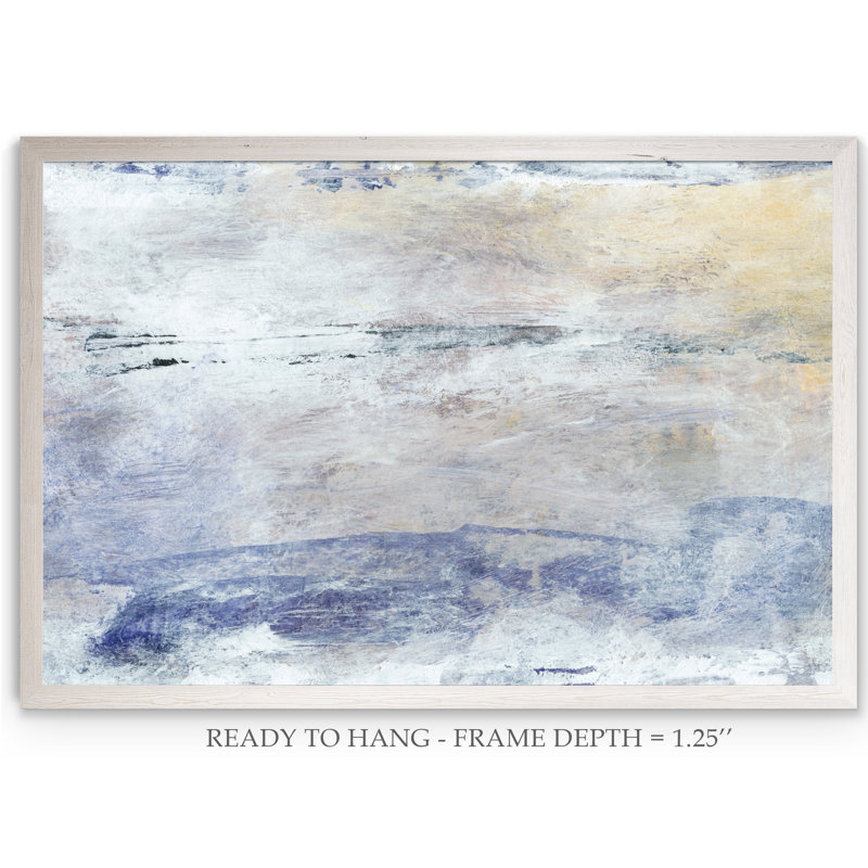 « hushed vi » par paul cezanne-cadre photo, reproduction d’art, Toile encadrée, érable, H 16 po x l 22 po x p 2 po