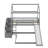 Twin Over Full Bunk Bed With Slide-366722759