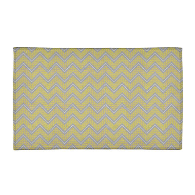 Chenille Chevron Indoor Rug