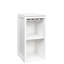 Grande armoire pour la salle à manger - Rangez le vin et le décor blanc avec des tablettes supplémentaires pour une chambre à coucher soignée