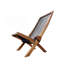Chaise pliante en bois