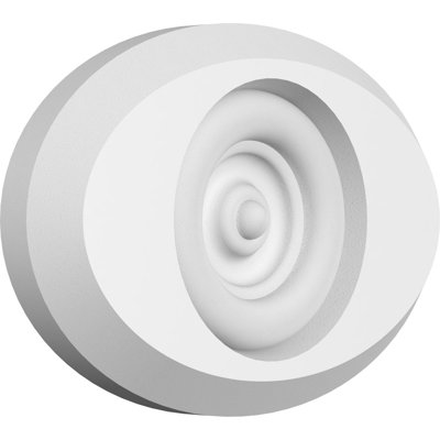 Standard Dalton Bullseye Rosette with Beveled Edge