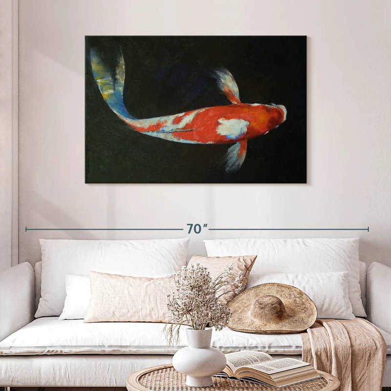 Brampt Koi, 30" H x 45" W