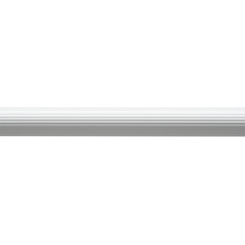 195cm Straight Tension Shower Curtain Pole, White