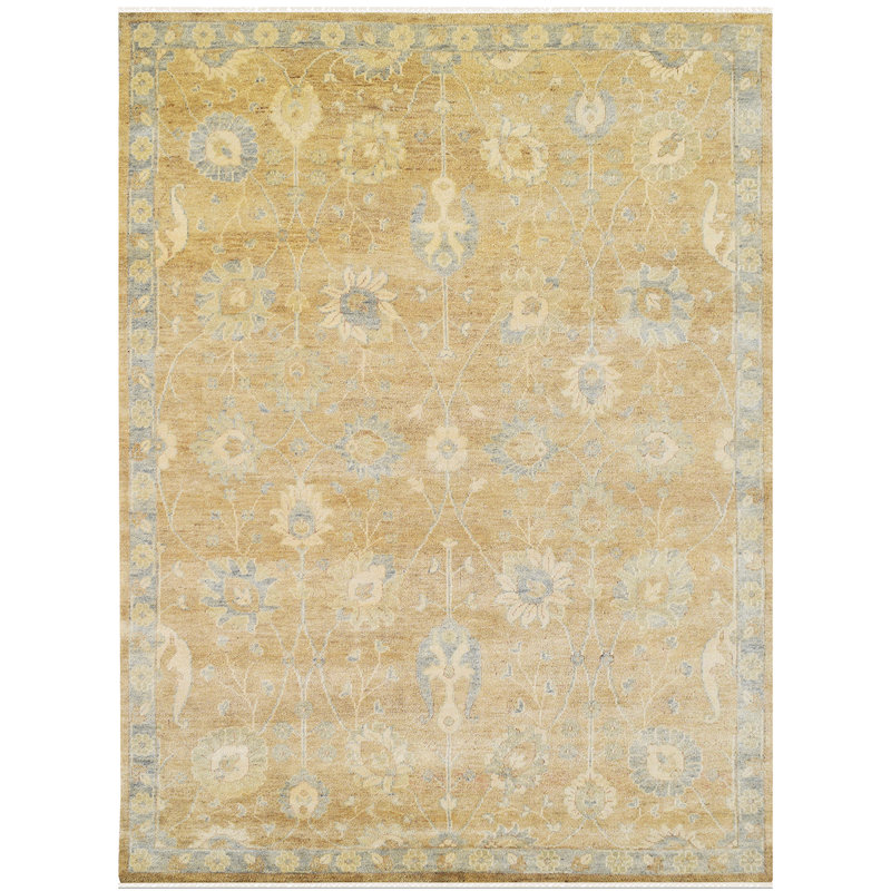 Wool Oriental Area Rug, Rectangle 2' x 3'
