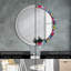 Huldar Glass Flat Wall Mirror