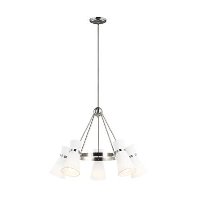 Ayyaan 5 - Light Dimmable Wagon Wheel Chandelier