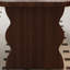 Bureau rectangulaire en bois manufacturé brun clair-109304922