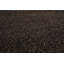 Tapis noir en laine crocheté
