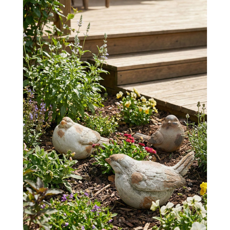 Animals Ceramic / Porcelain Garden Statue