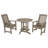 Arbnora 2 - Person Patio Dining Set with Round Table-1958391288