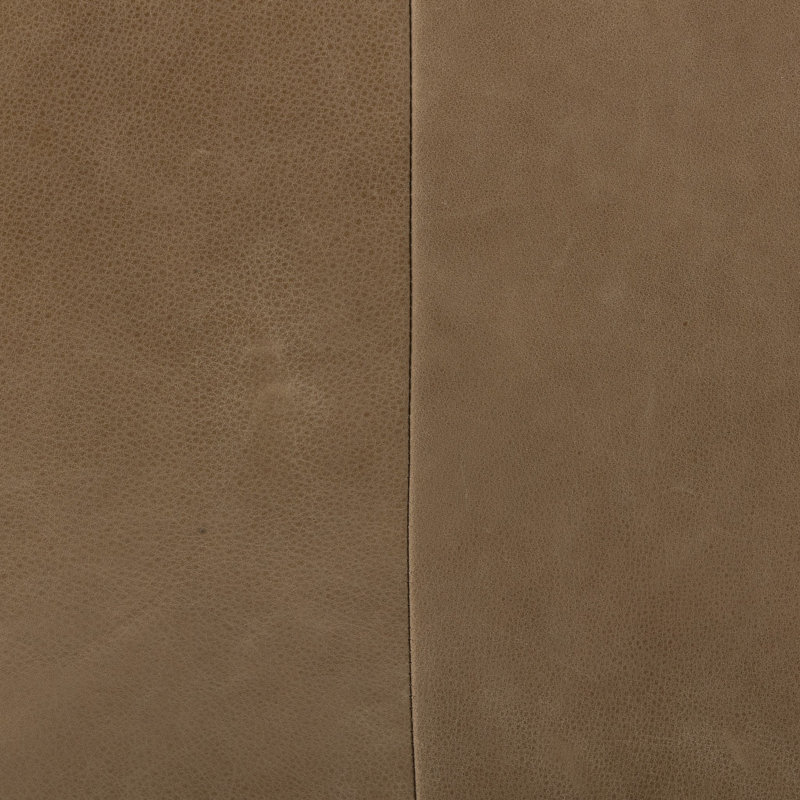 Bari 91'' Tufted Tuxedo Sofa, Palermo Drift Top Grain Leather, Sienna Brown