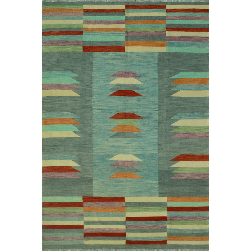 Brannum Wool Patchwork Indoor Rug
