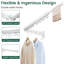 Wall Mount Clothes Drying Rack-106634130