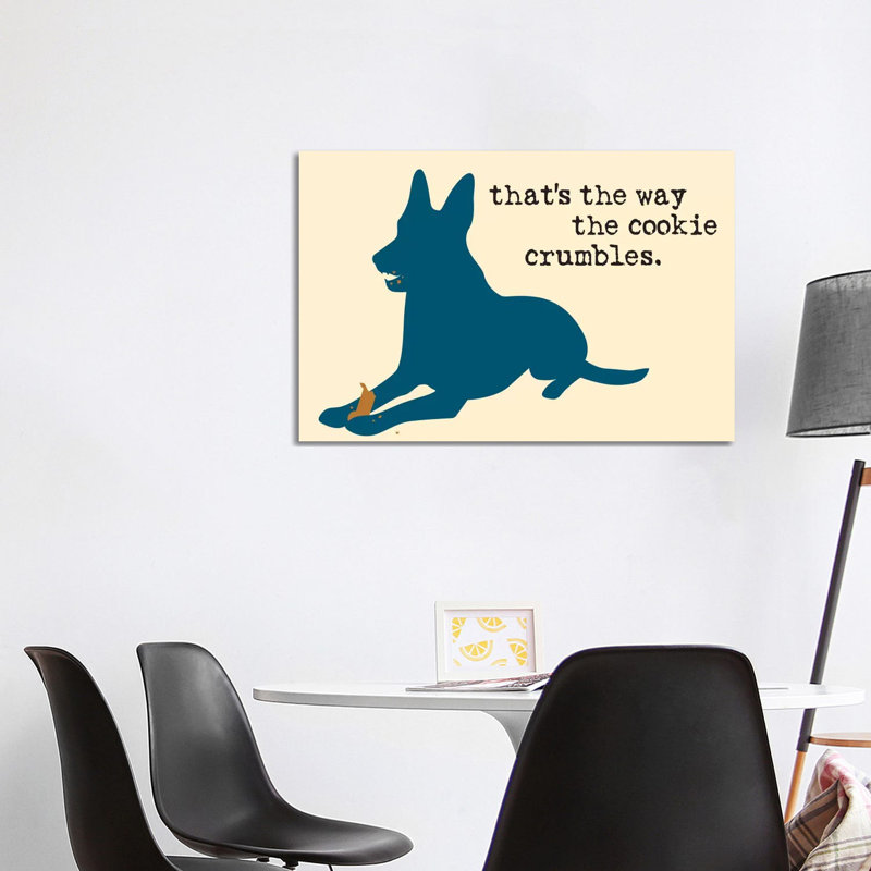 Cookie Crumbles by Dog Is Good And Cat Is Good - Wrapped Canvas Gallery-Wrapped Canvas Giclée