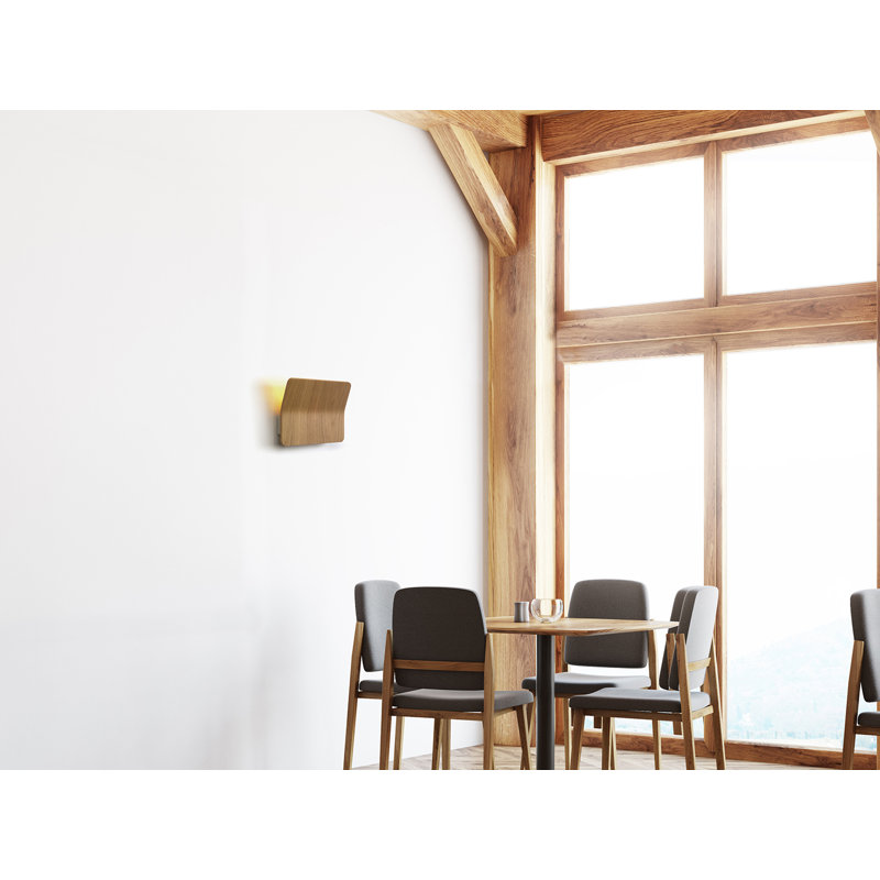 Etheridge Wood LED Flush Mounted Sconce