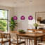 Luminaire suspendu en forme de globe en fil d'aluminium à tête simple pour îlot de cuisine avec ampoule-737483313