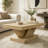 47" Modern Cross Leg Coffee Table-750843991