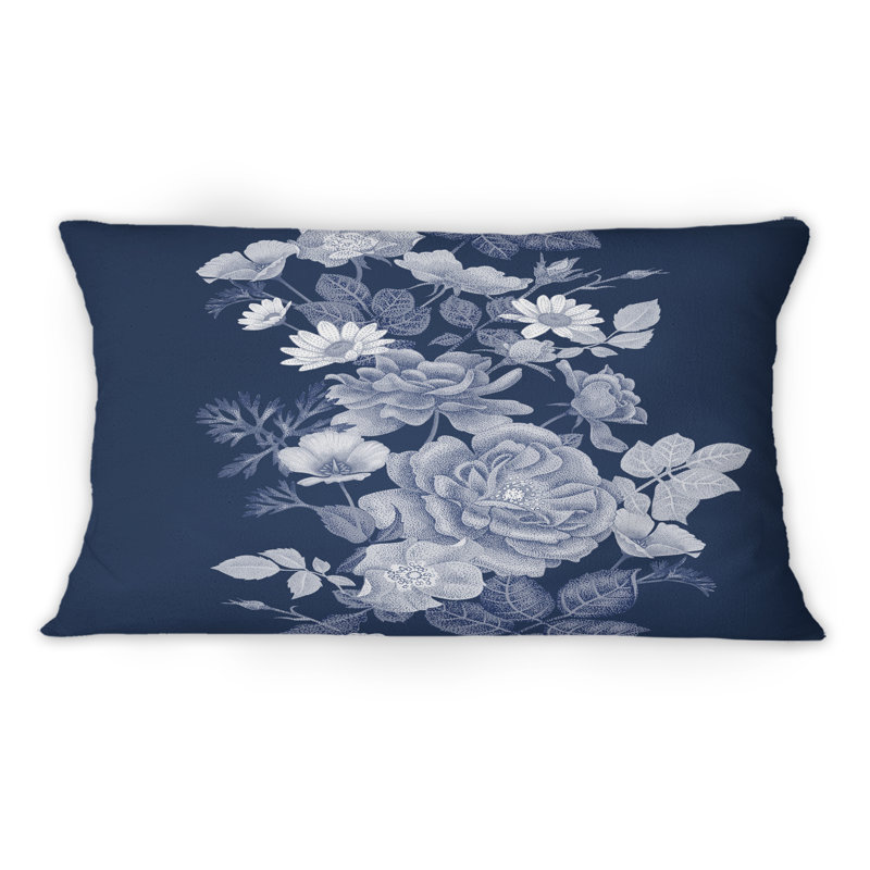 Coussin White Roses