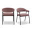 Belmira Luxury Dining Chairs - Curved Backrest Design-1472987938