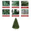Arbre de Noël illuminé 5 pi avec lumières claires-1112805376