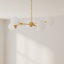 Lustre géométrique à 6 lumières Jervon-1010899899