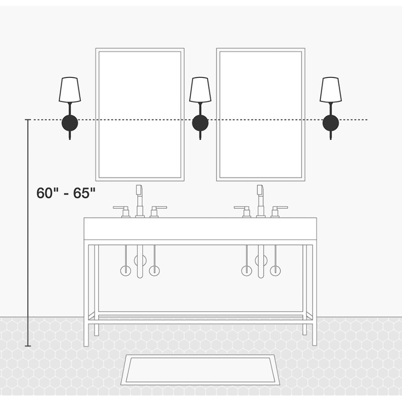 Noland 2 - Light Dimmable Vanity Light, Oil Rubbed Bronze