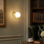 Cendy 1-Light Gold Armed Sconce