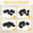 8 Pieces Patio Furniture Set With 44" Propane Gas Fire Pit Table, Conversation Set For Garden, Patio, Backyard-765962825