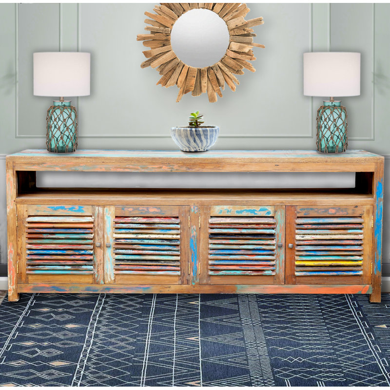 Caresse 70'' Solid Teak Wood Sideboard