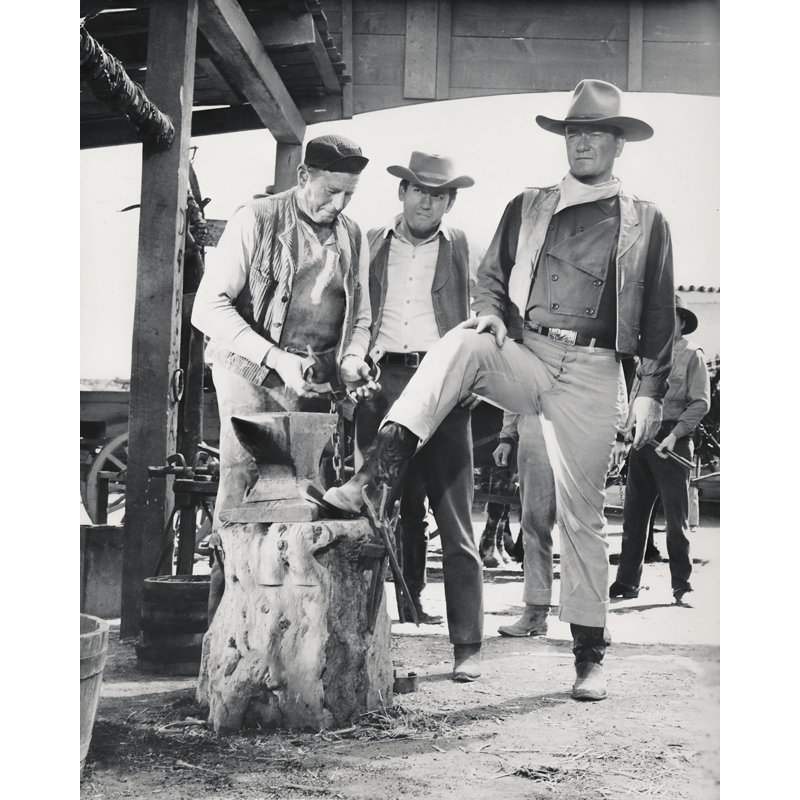 " John Wayne The Duke " by Globe Photo Archives, 18" H x 13" W x 1" D