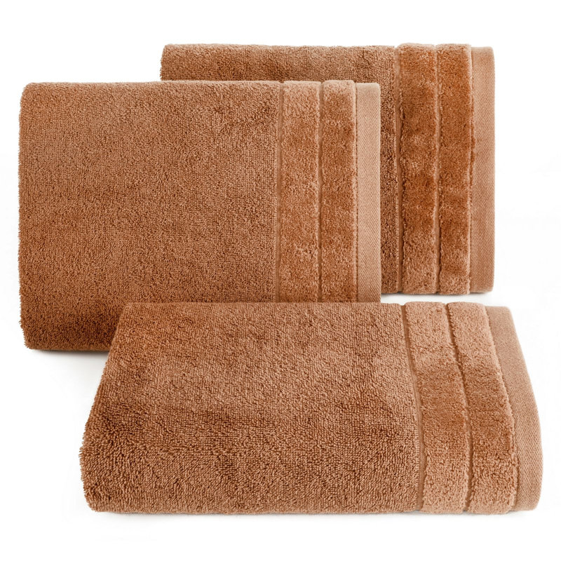 Kirsi Midweight Jacquard Hand Towel, Orange