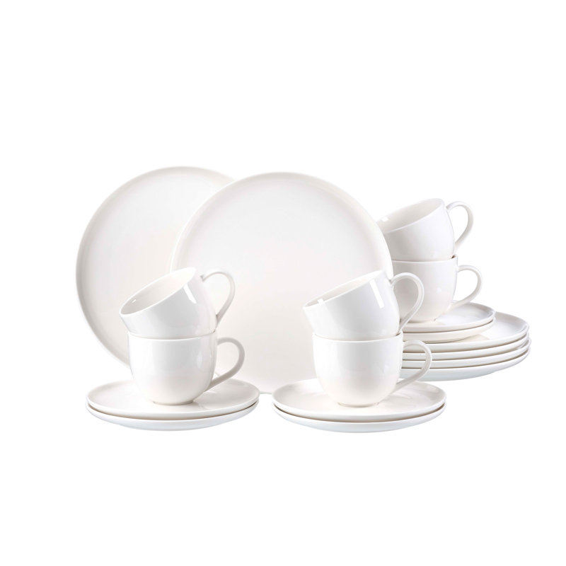 Piece Porcelain Dinnerware Set - Service for 6