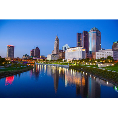 " Sunset Over Columbus, Ohio "