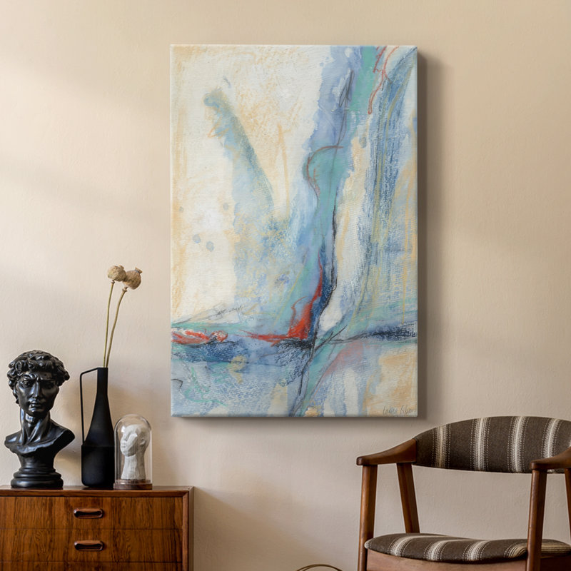 Cracking Open II -Custom Wrapped Gallery Cavas, 60" H x 40" W