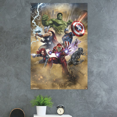 Characters Paper Print