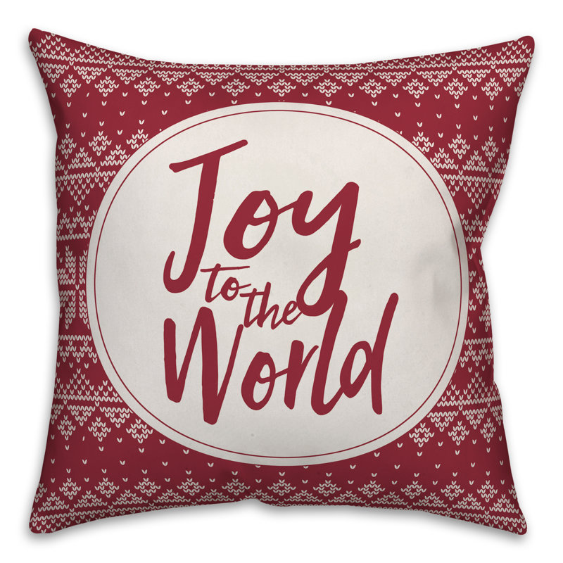 Geometric Reversible Throw Pillow