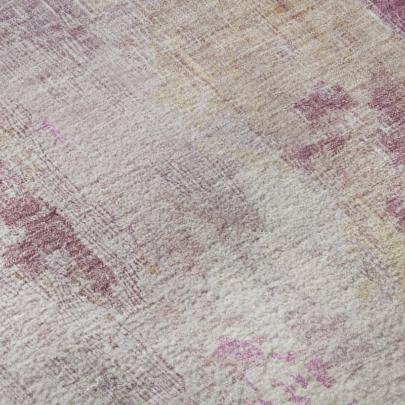 Premium Machine Washable Marasco AMF1640 Abstract Rug, Runner 2'3" x 7'6"