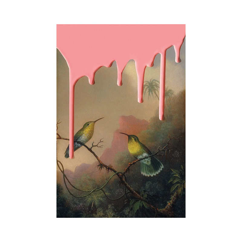 Vandalisme I par Jonas Loose - Toile tendue avec châssis sur toile, H 12 po x l 8 po x P 0,75 po