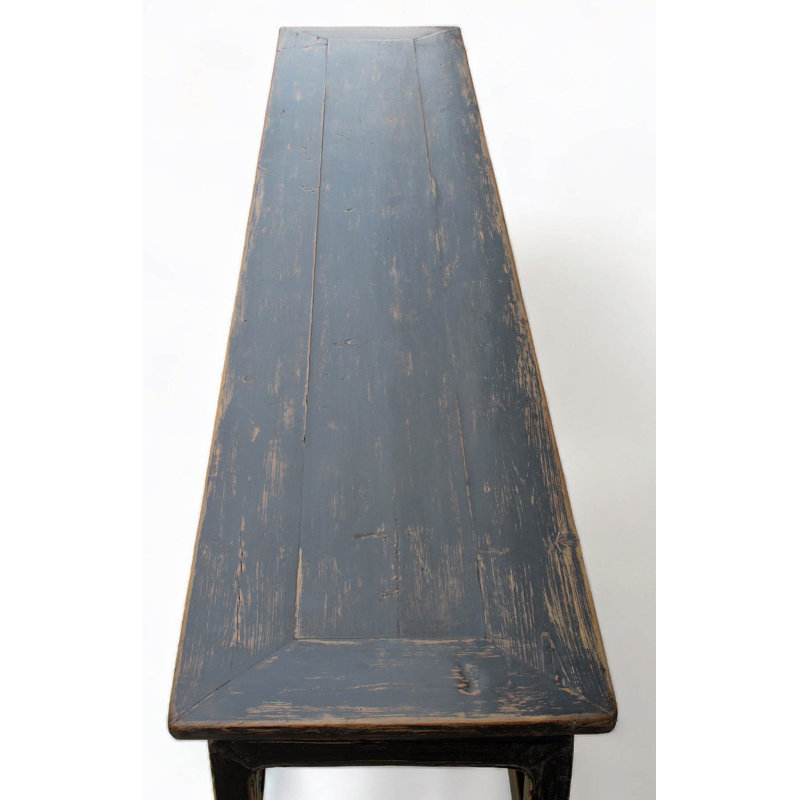 Solid Wood Console Table, 33.9" H x 79.1" W x 15.7" D