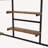 Full Size Loft Metal Bed With Black For Bedroom And Dormitory, With Built-In Charging Station And LED Lighting-1138357013