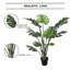 Ensemble de plantes artificielles divisées 40 pièces Evergreen Haven Collection