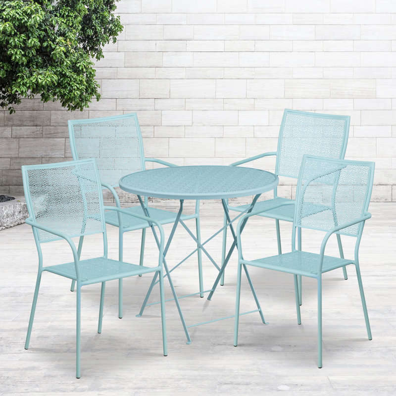 Ensemble repas 5 pièces Speegle, Bleu ciel