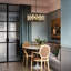 Lustre tambour moderne à 4 lumières avec cristal rond Fanourios-546283719