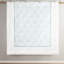 Édredon en coton blanc très grand, broderie foncée, literie surdimensionnée et trop rembourrée, comprend édredon, jupe de lit, 2 taies décoratives, 100% coton blanc, couleur sable, trop-rempli, 1