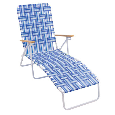Outdoor Metal Chaise Lounge