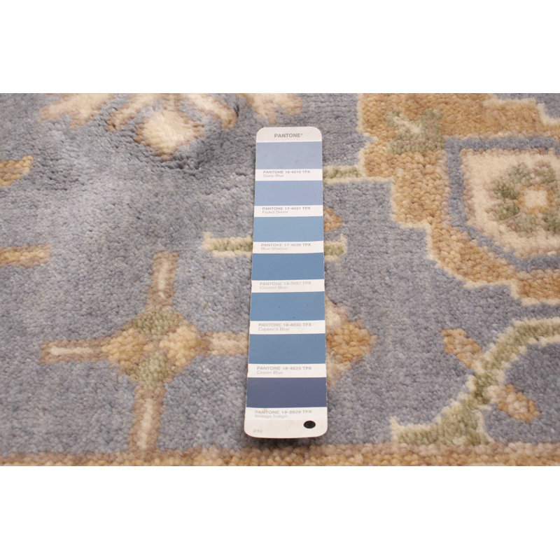 Tapis bleu denim clair 8 pi 2 po x 10 pi Fairton