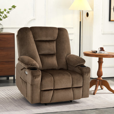 Analie Small-Wide Power Recliner Lift Chair with Massage and Heat
